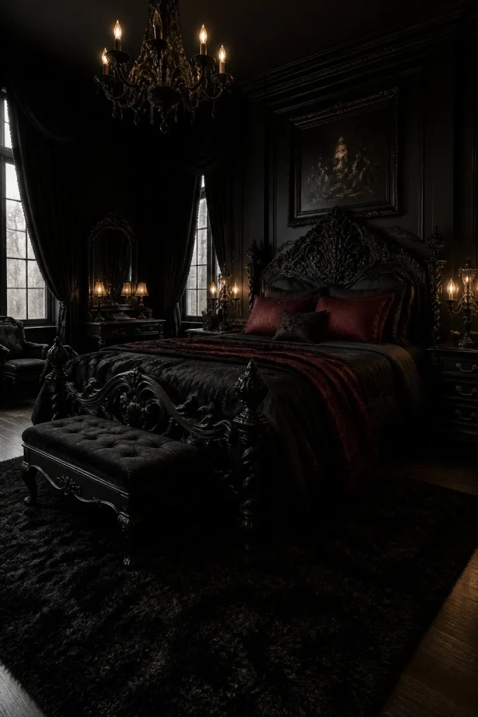 Gothic Bedroom Ideas: The Beauty of a Gothic Bedroom