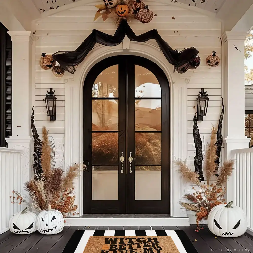 Gothic Porch Decor Halloween Porch Decor 39 Halloween Porch Decorations Ideas