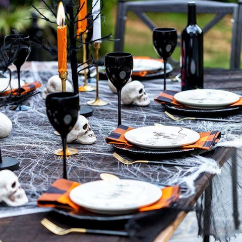 Halloween Table Arrangement Indoor Halloween Table Decorations, Halloween Party Decorations, Halloween Centerpiece, Pumpkin Table Decor, 16X12