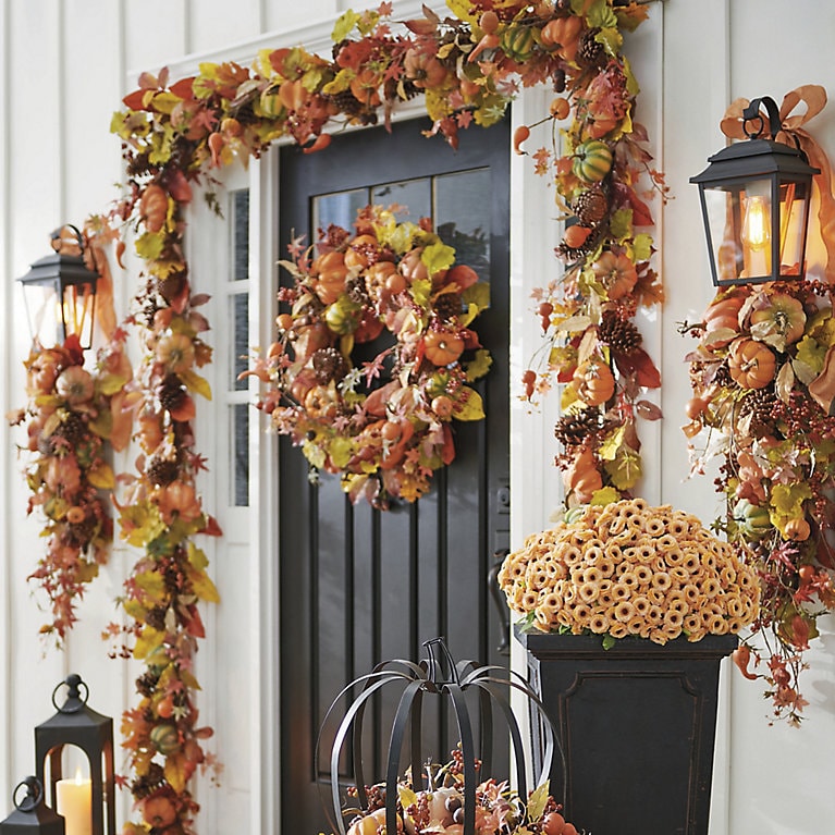 Harvest Pumpkin Garland