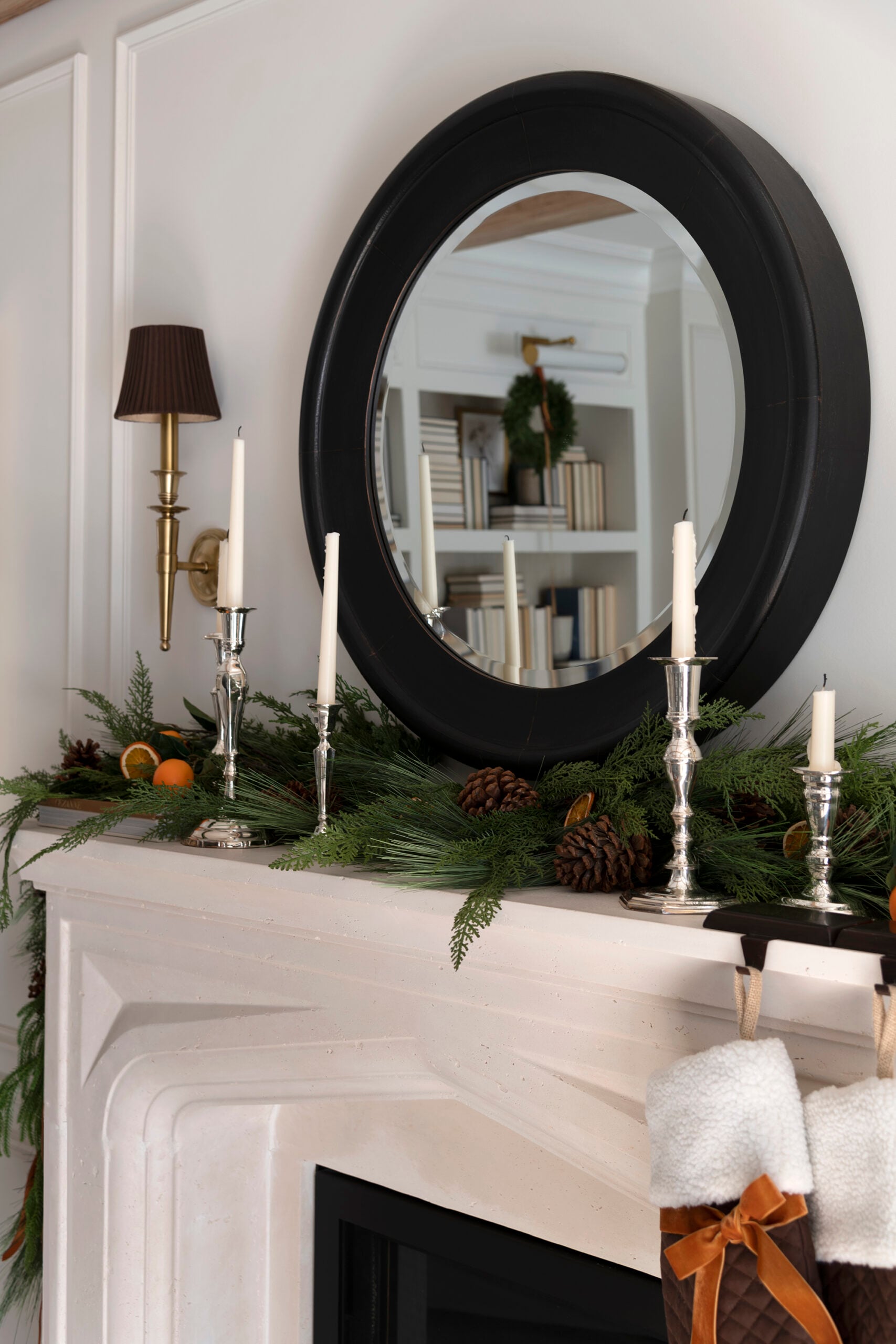 Holiday Mantel Styling: 5 Classic Looks - Room for Tuesday