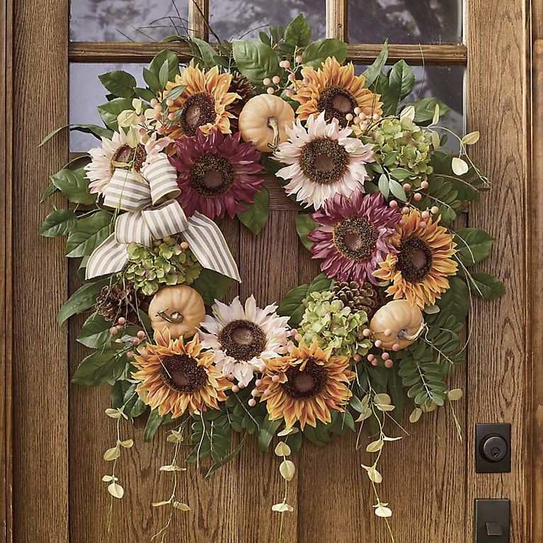 Hutchinson Harvest Wreath | Grandin Road