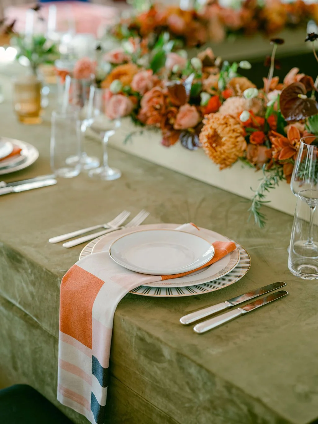 Intimate Fall Wedding Dinner Party | Cozy Backyard Reception by the Ocean — Wedding Florist Based in New Haven, CT | First Blush