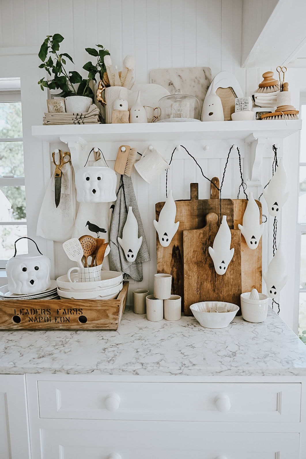 Kitchen Halloween Decor Ideas Story - A Blissful Nest