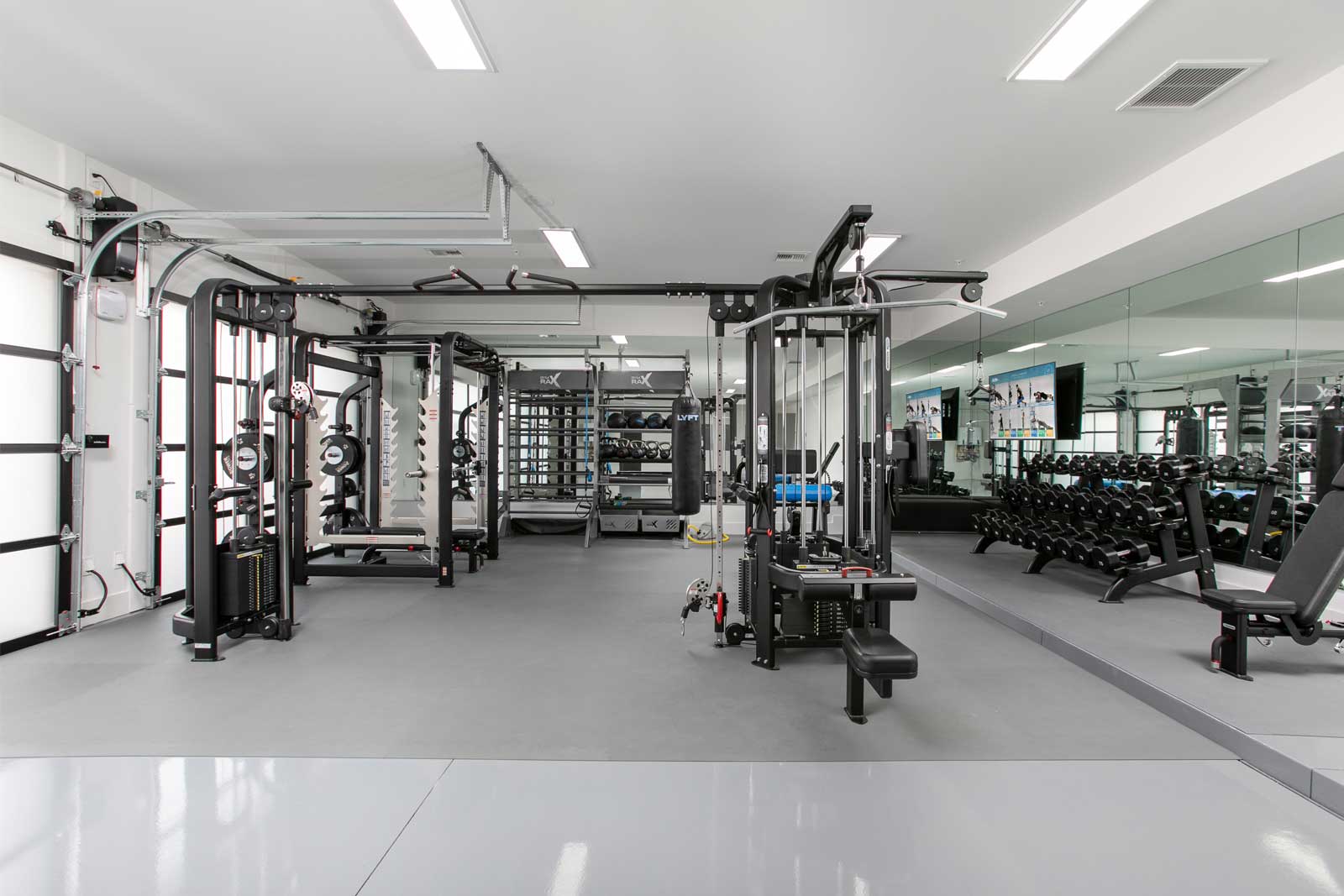 Luxury Garage Gym | Scottsdale, AZ | Fitness Design Group