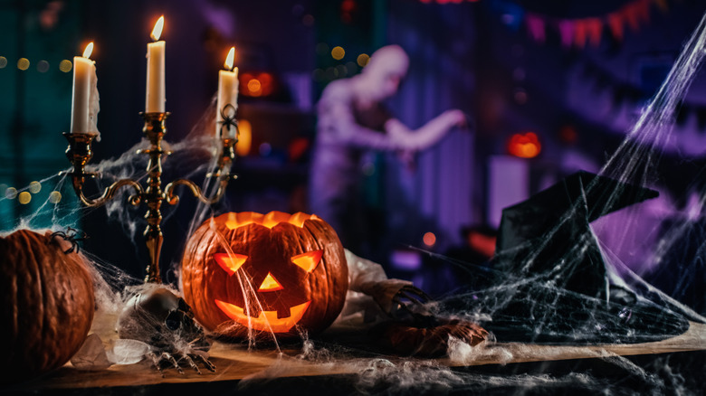 Make Your Own Spooky Shrunken Head Decor With An Artsy Dollar Tree DIY