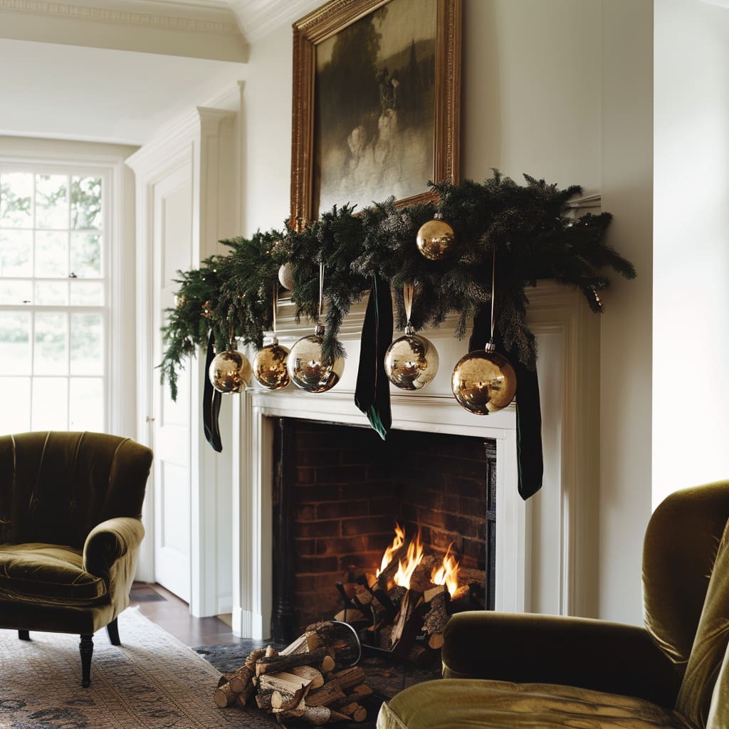 Modern Stylish Christmas Mantel Decorating Ideas Made Easy