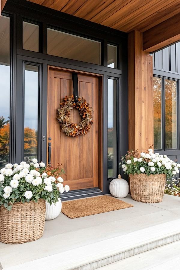 Neutral Fall Decor Ideas with White Pumpkins – jane at home
