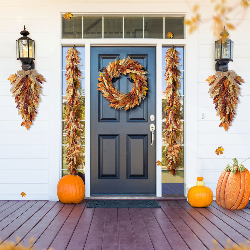 Ophelia & Co. 72'L Fall Multi-Colored Sorghum Garland & Reviews | AllModern