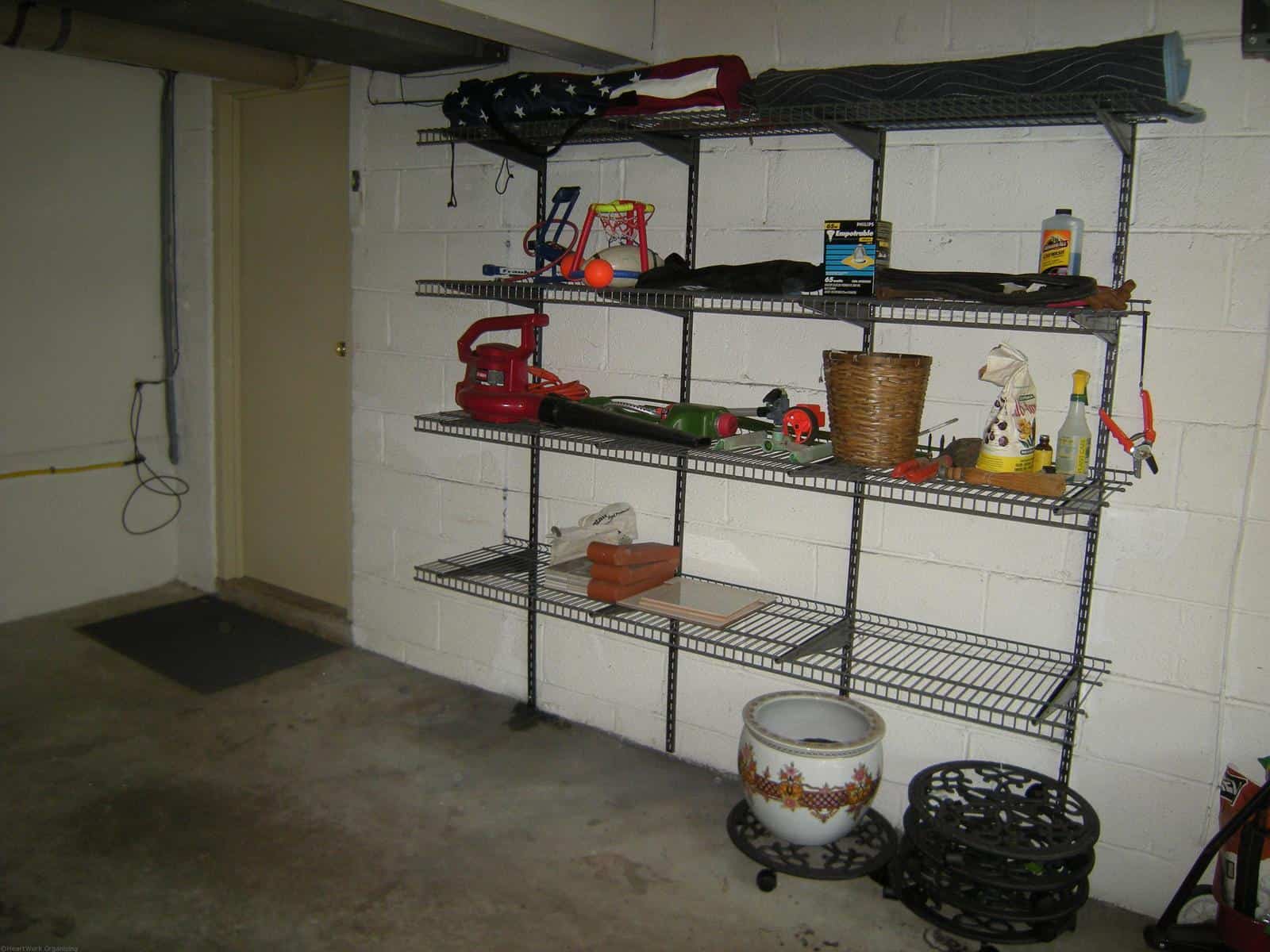Organized Garages {Or, How Not to Have Snow Cone on Wheels}
