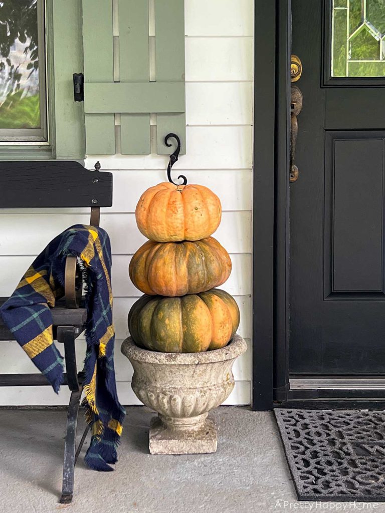 Our Fall Front Porch – A Pretty Happy Home