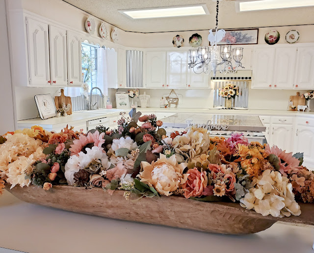 Penny's Vintage Home: Styling an Antique Wooden Dough Bowl For Fall