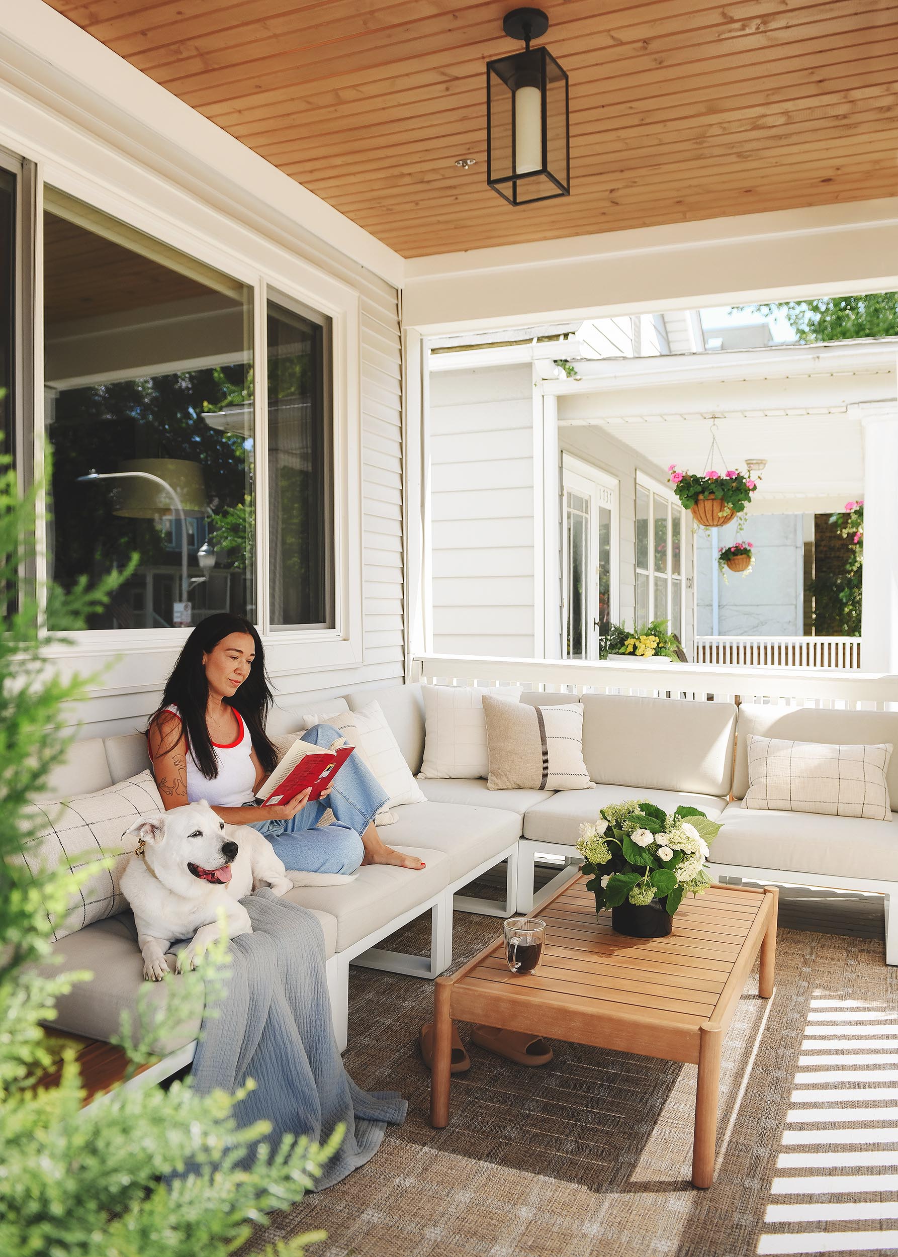 Porch Decorating Ideas Front Porch Couch Cozy Fall Porch Decor To Get Your Home Ready For