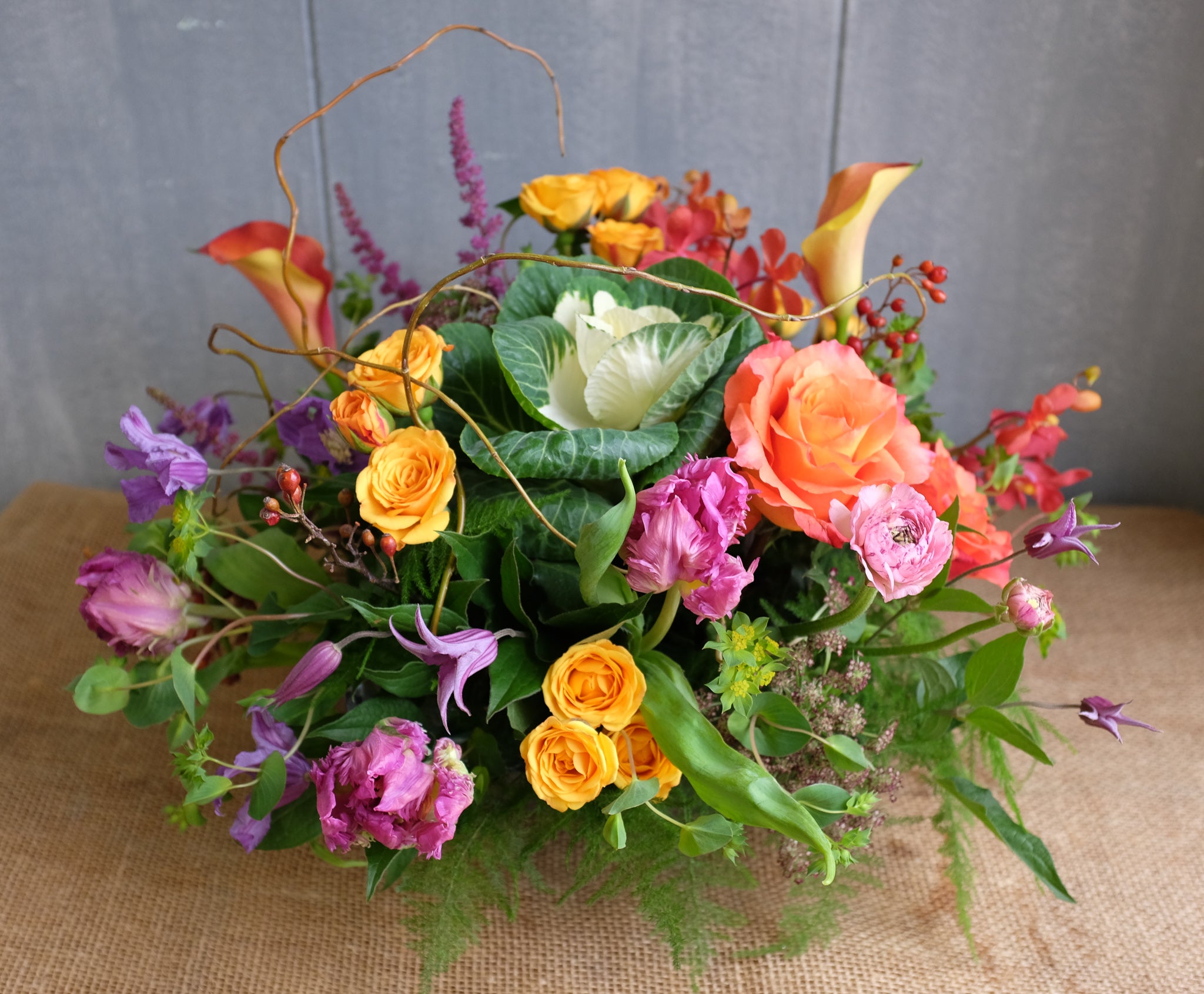 Scarborough l Thanksgiving Centerpiece l Michler Florist l Lex KY – Michler's Florist, Greenhouses & Garden Design