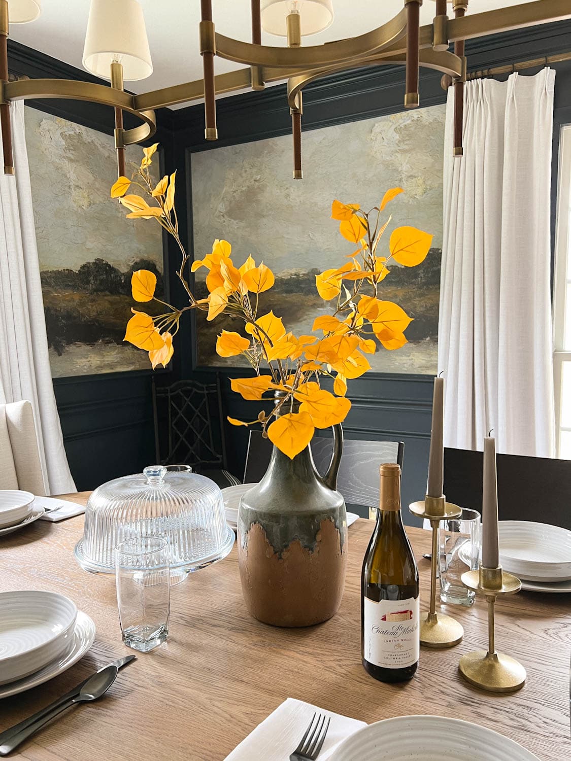 Simple DIY Fall Centerpiece Ideas + the Best Fall Branches - Bless'er House
