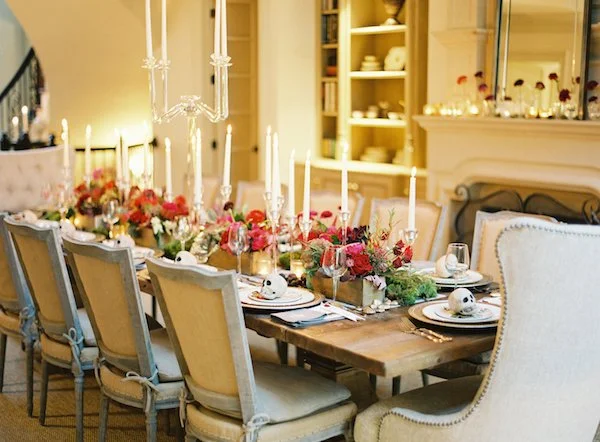 Spooky Chic Halloween Dinner Party — Camille Deann