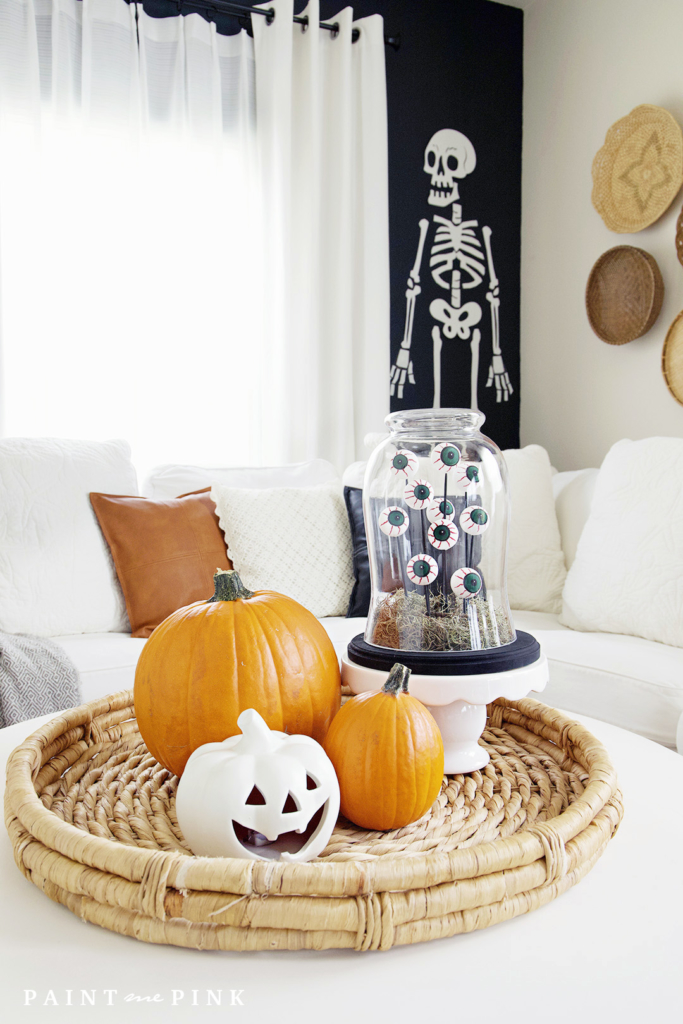 Spooky DIY Eyeball Terrarium - Paint Me Pink