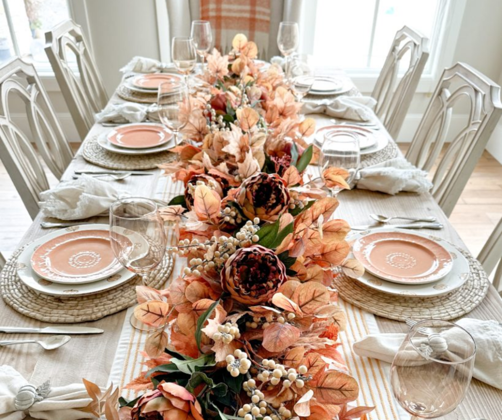 Table Setting Ideas: Fall Tablescape Inspirations | The WSAHM