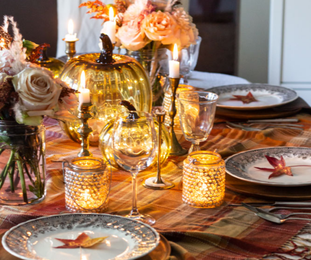 Table Setting Ideas: Fall Tablescape Inspirations | The WSAHM