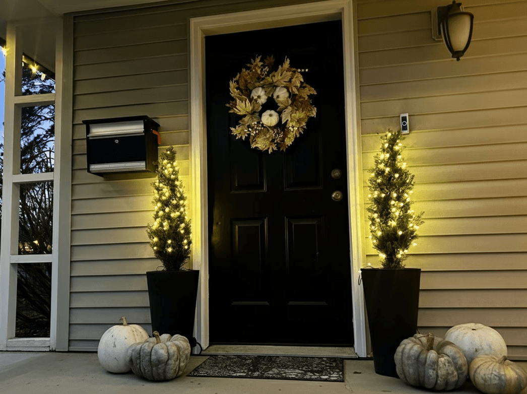 The Anti-Orange Autumn: A Guide to an Elegant, Muted Porch | A Quiet Edit