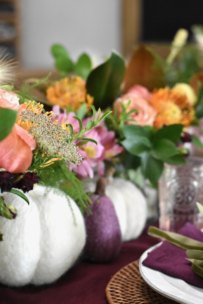 Time to Plan Thanksgiving: A Purple Table Idea - to have + to host