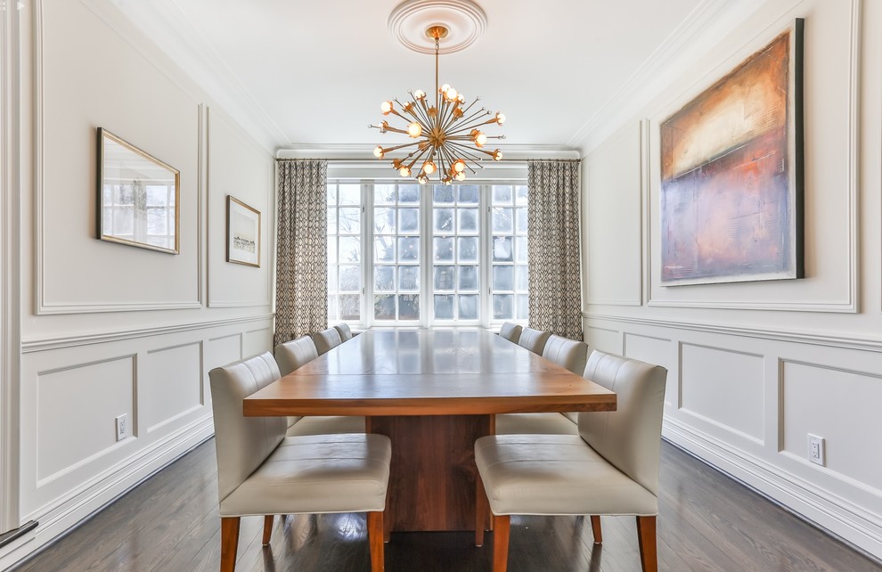 Timeless Accent Dining Room Wainscoting Ideas