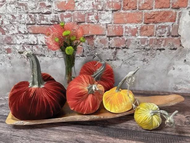 Velvet Pumpkin Decor Ideas for a Luxe Fall Display | HGTV
