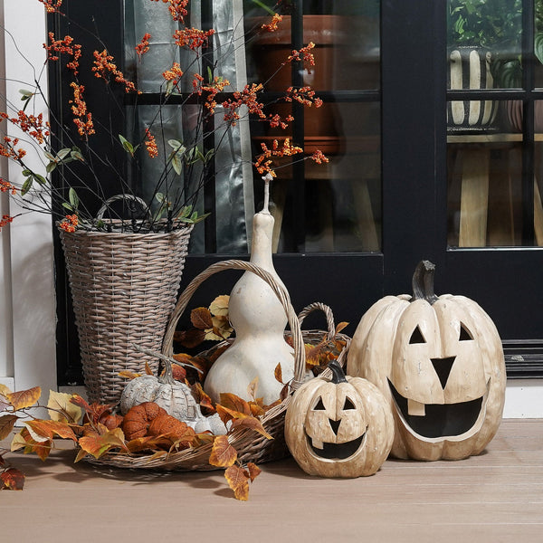 White Pumpkin Basket White Sherpa Pumpkins,white Pumpkin,homemade Fall,fall Decor,pumpkin Table Decor,home