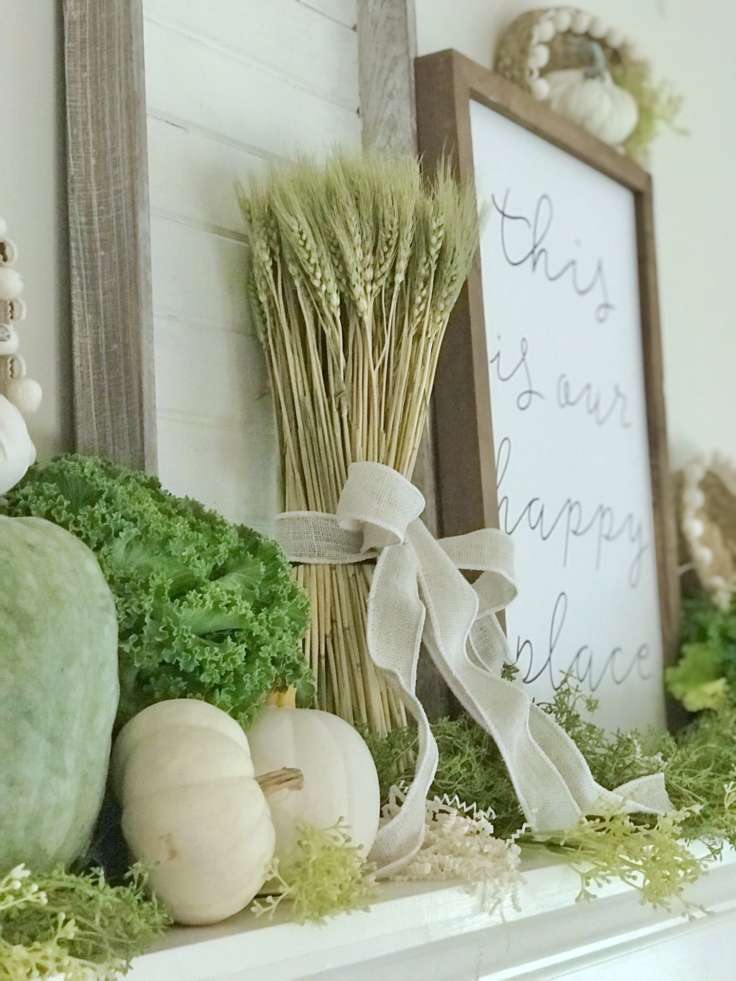 7 Beautiful Wheat Decor Ideas for Fall - Celebrated Nest