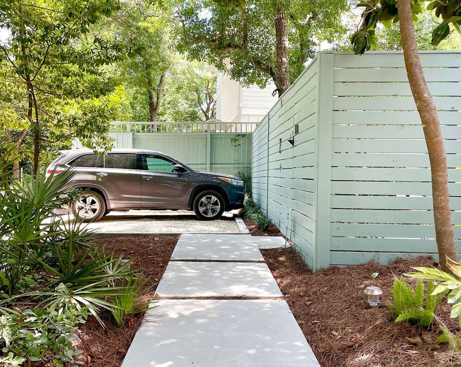 Adding Poured Concrete Walkways & A Driveway | Young House Love
