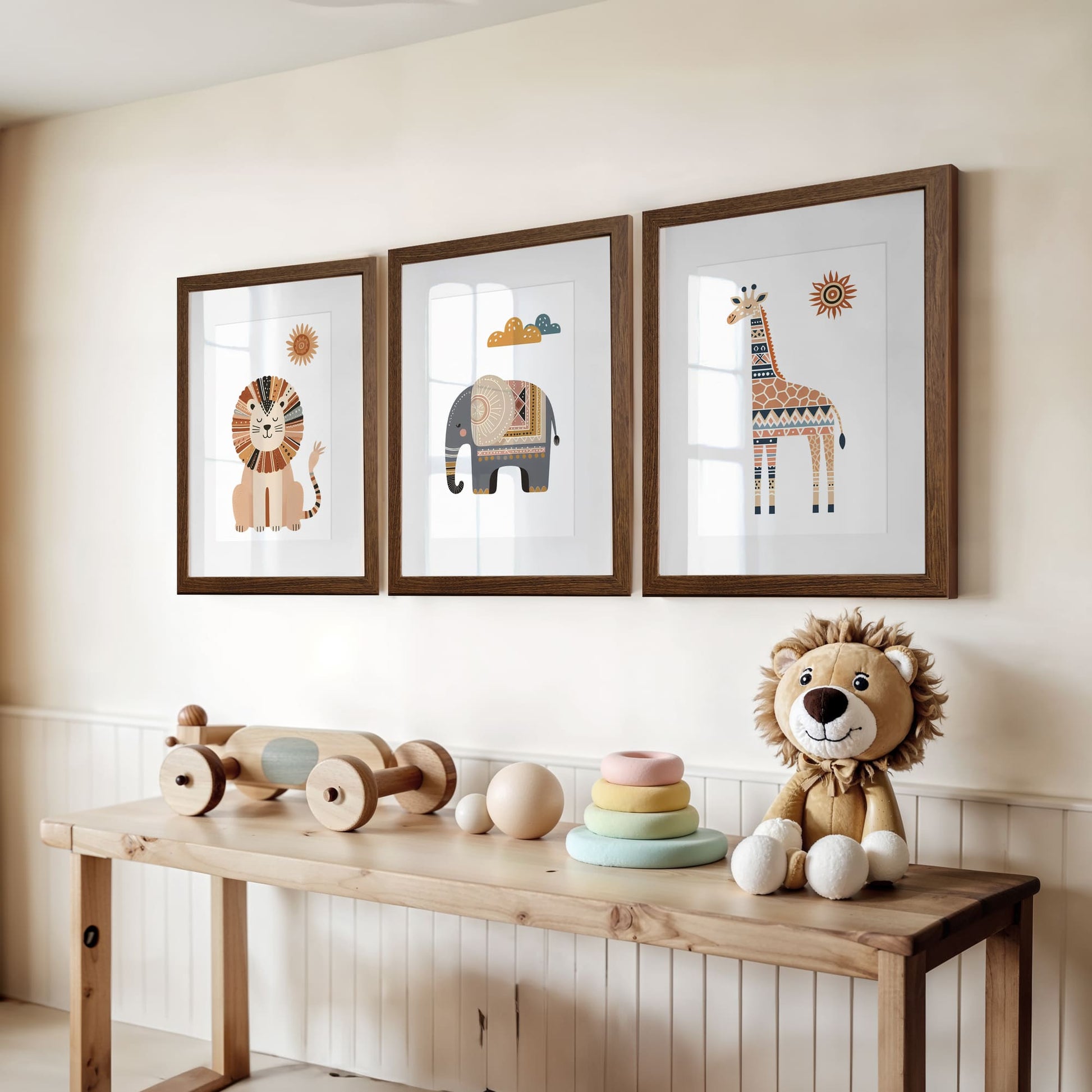 Boho Safari Prints - Nursery Wall Decor – Tillys Tot Stop