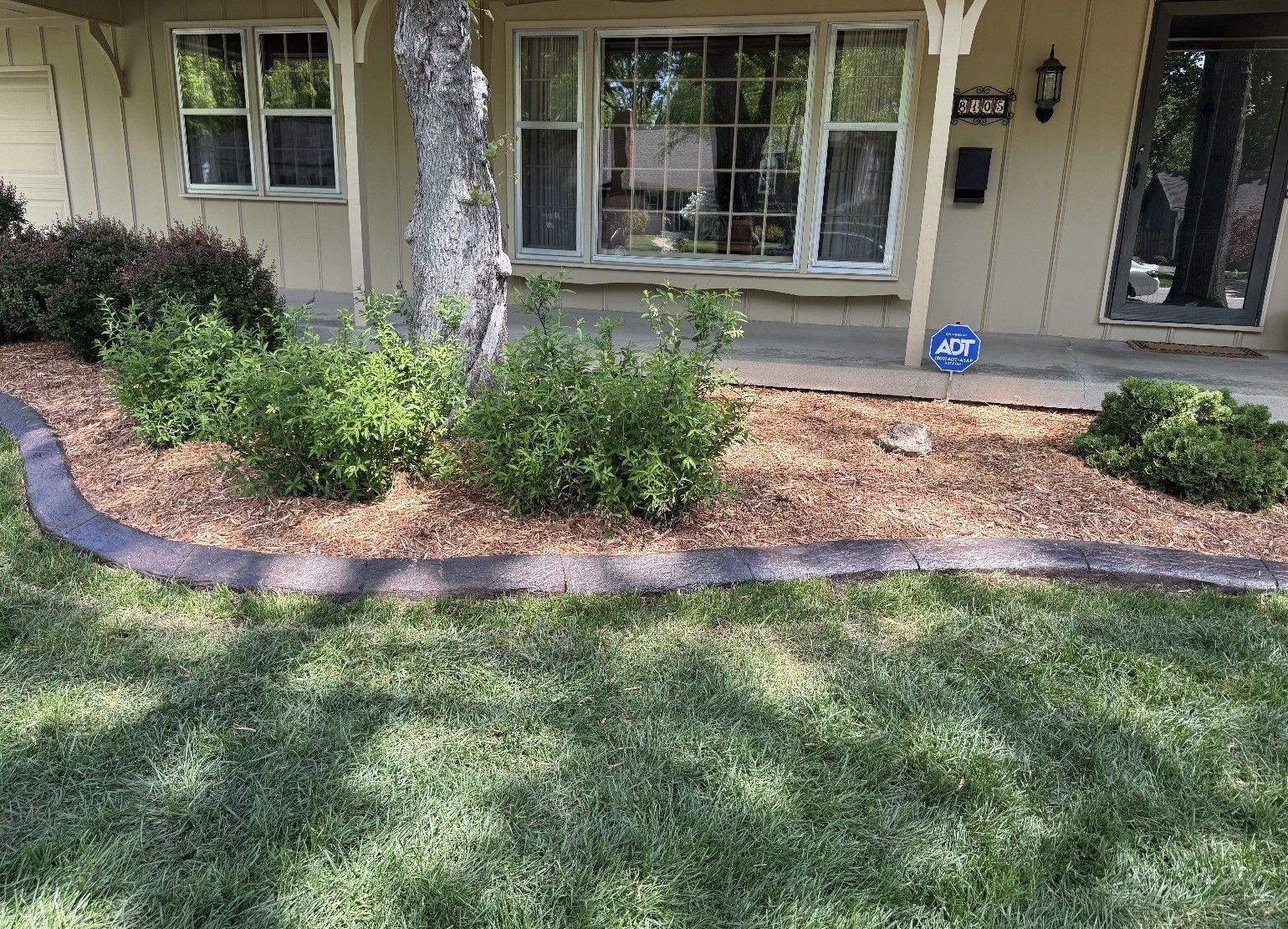 Concrete Landscape Borders | Blue Fox Curb Appeal