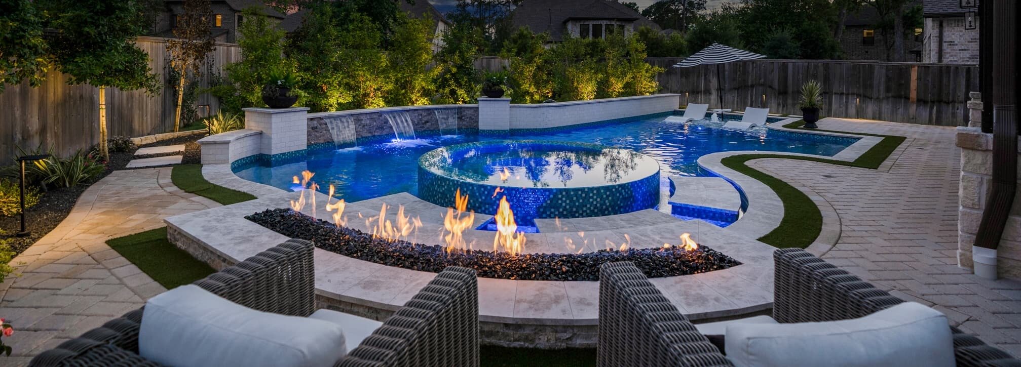 Custom Pool Builder North Houston - Inground Pool Design & Construction North Houston | Backyard Oasis, Inc