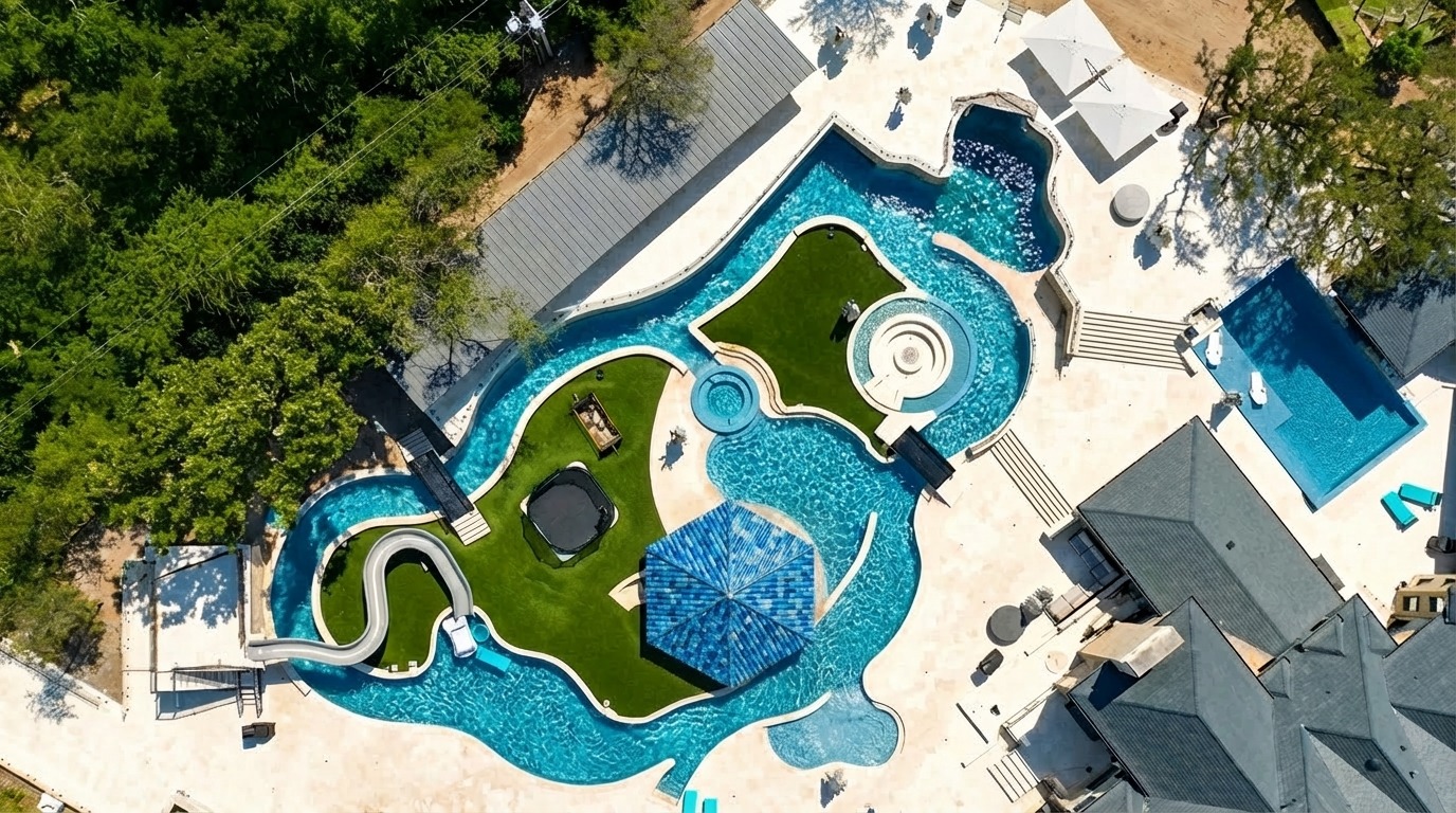Dallas Lazy River Estate — Featured Project Video
