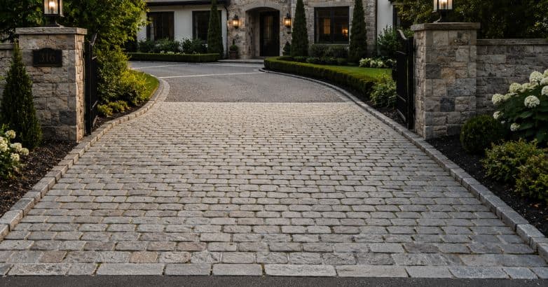 Driveway Cobblestone Apron - Enhance Your Home Appeal