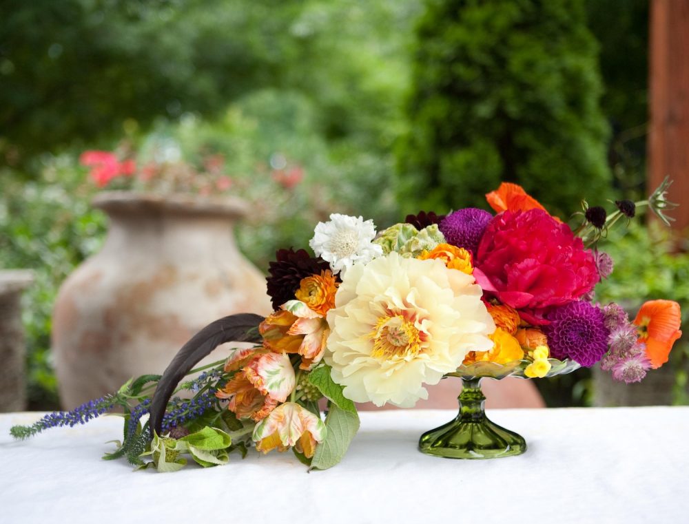 Fall Centerpiece - A Cornucopia of Fall Colors - Flower Magazine