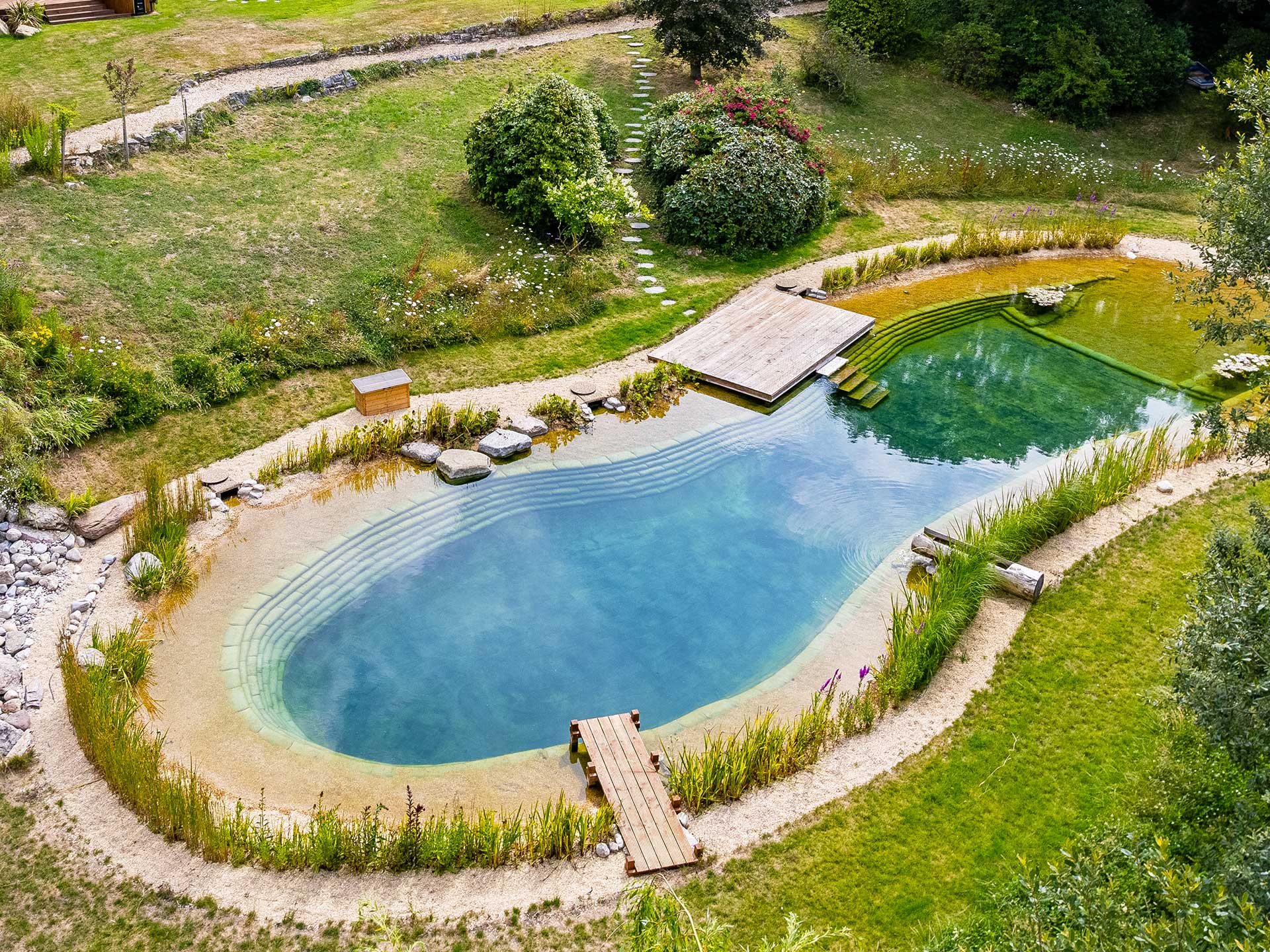 How to design a natural swimming pool - Grand Designs Magazine : Grand Designs Magazine