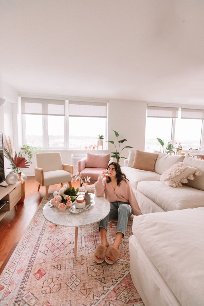Modern Bohemian Living Room & Dining Room Reveal | Sincerely Katerina