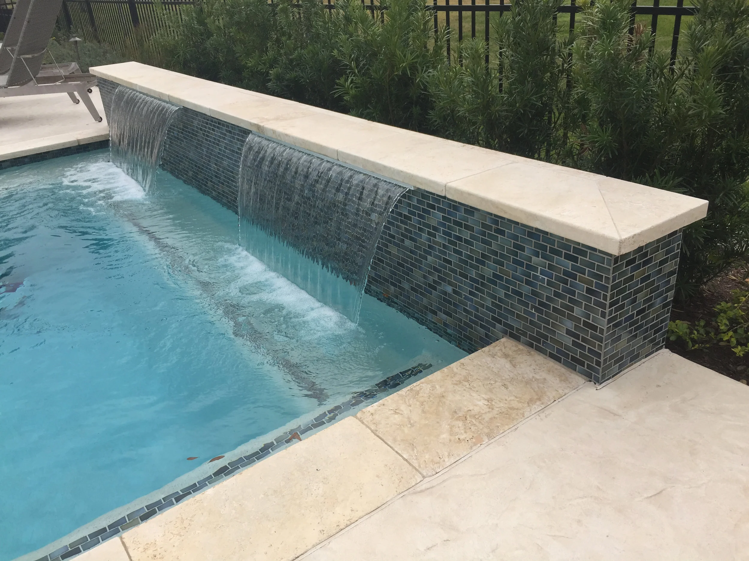 Photos - Sheer Descent — Backyard Amenities | Houston Pool Builder - In Ground, Custom Pool Designs