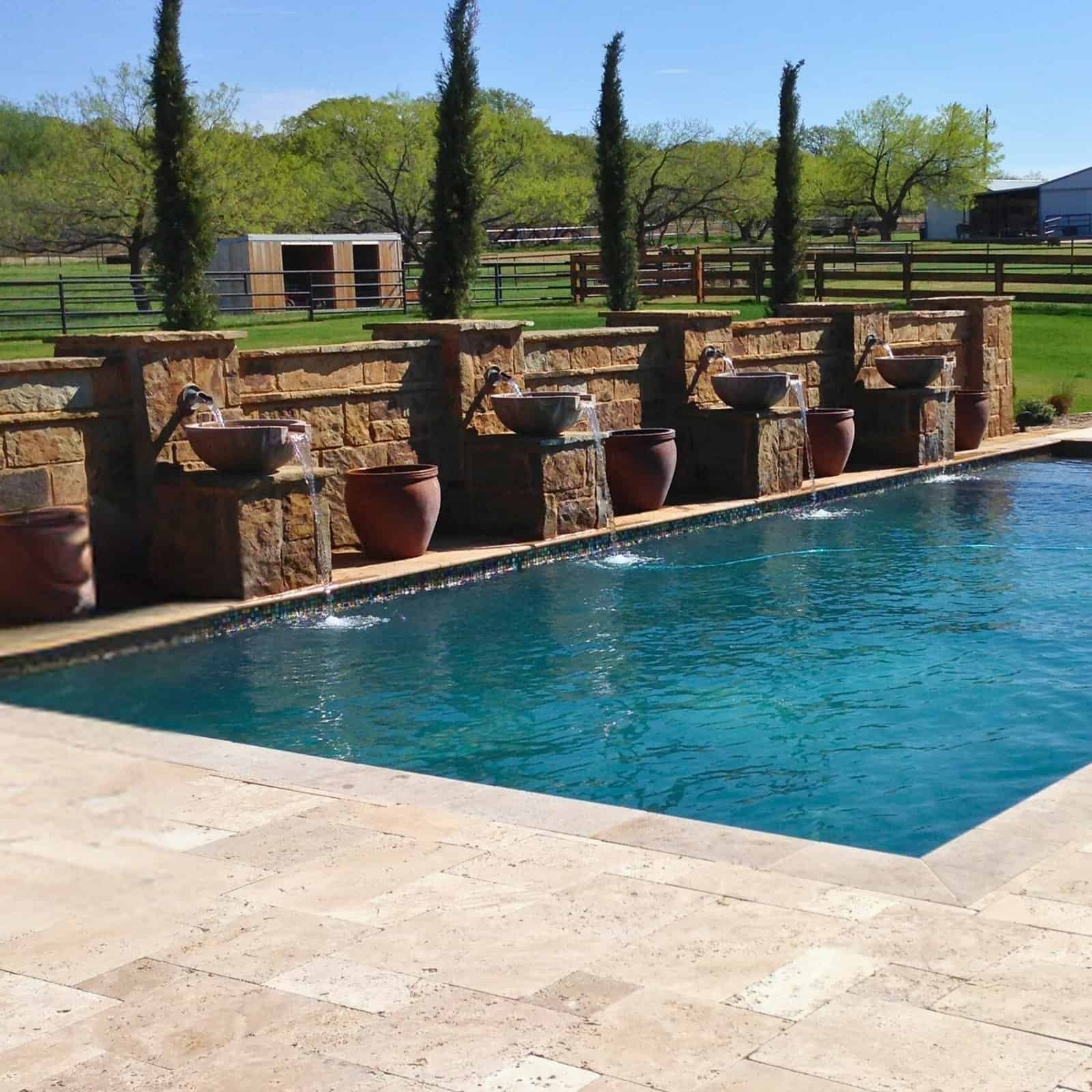 Pool Water Features & Add-Ons | DFW | Custom Pool Plastering