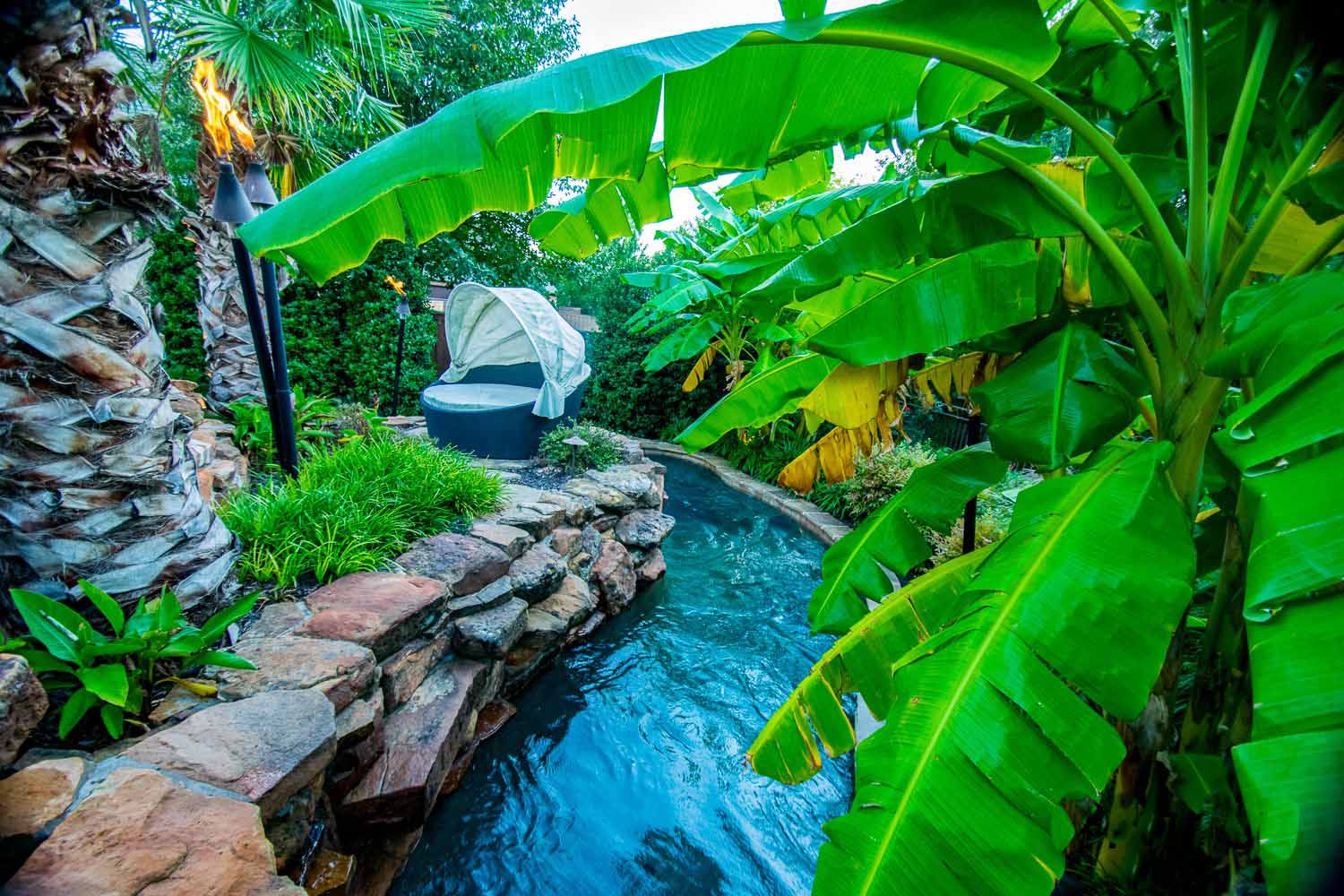 Riding the Lazy River - Water Shapes