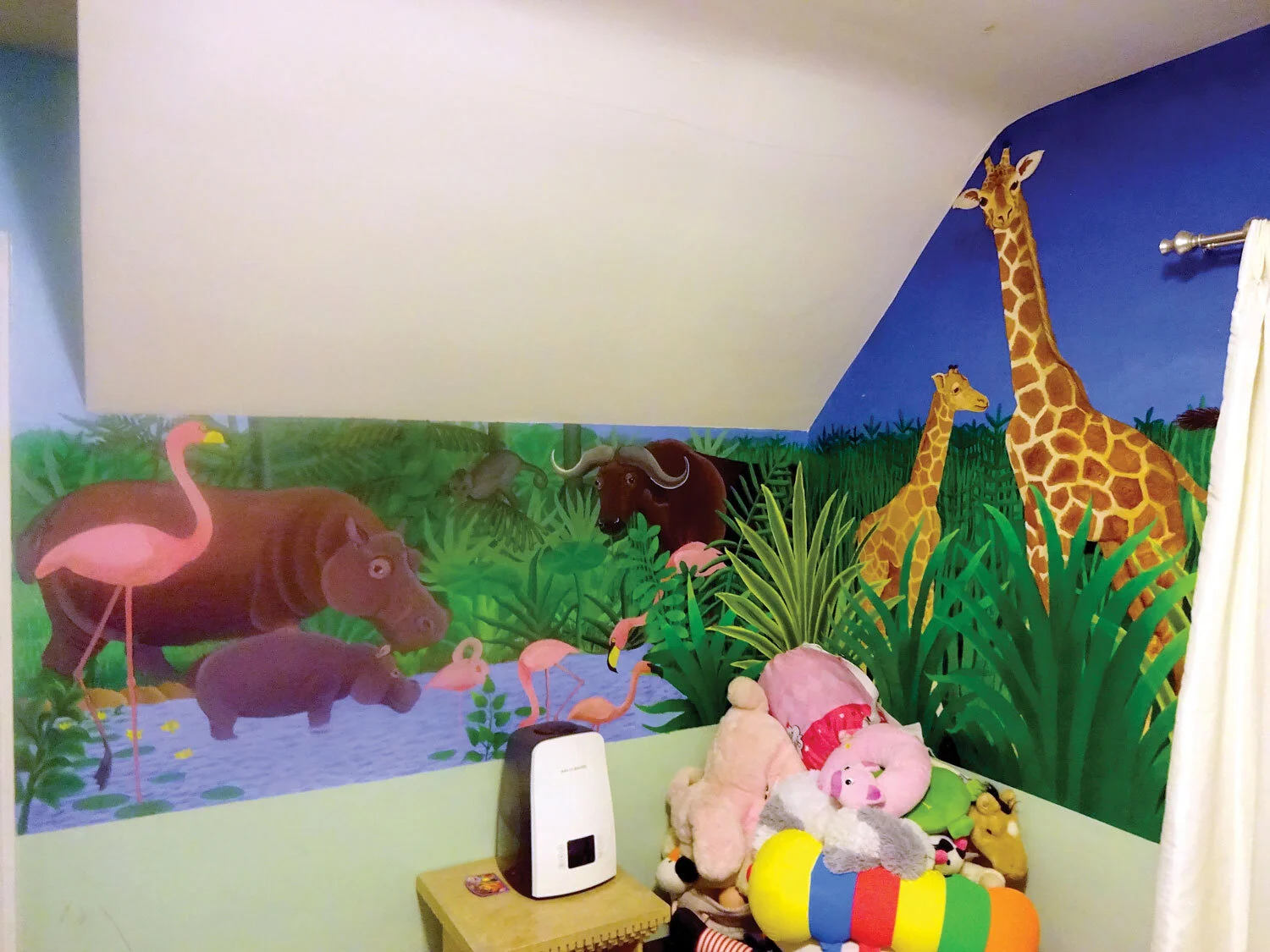 Rousseau Inspired Children's Bedroom Mural | Patrick Kirwin