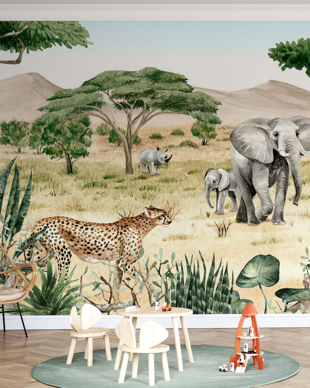 Savannah Secrets – trendy wall mural – Photowall