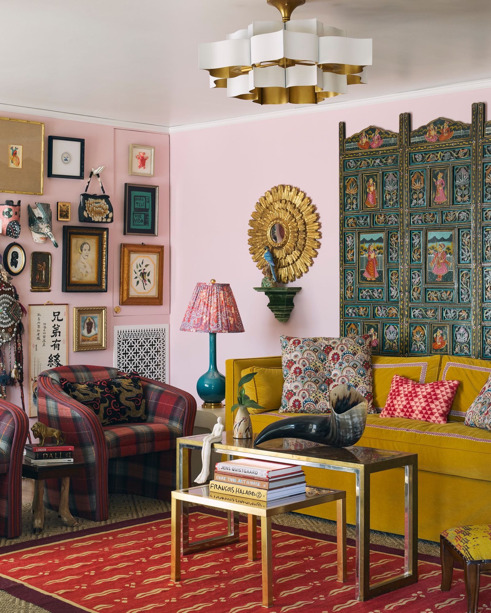 This Explosive House Is Inspired by the Bohemian 1960s Style of Mick Jagger  and Marianne Faithfull | AD Middle East