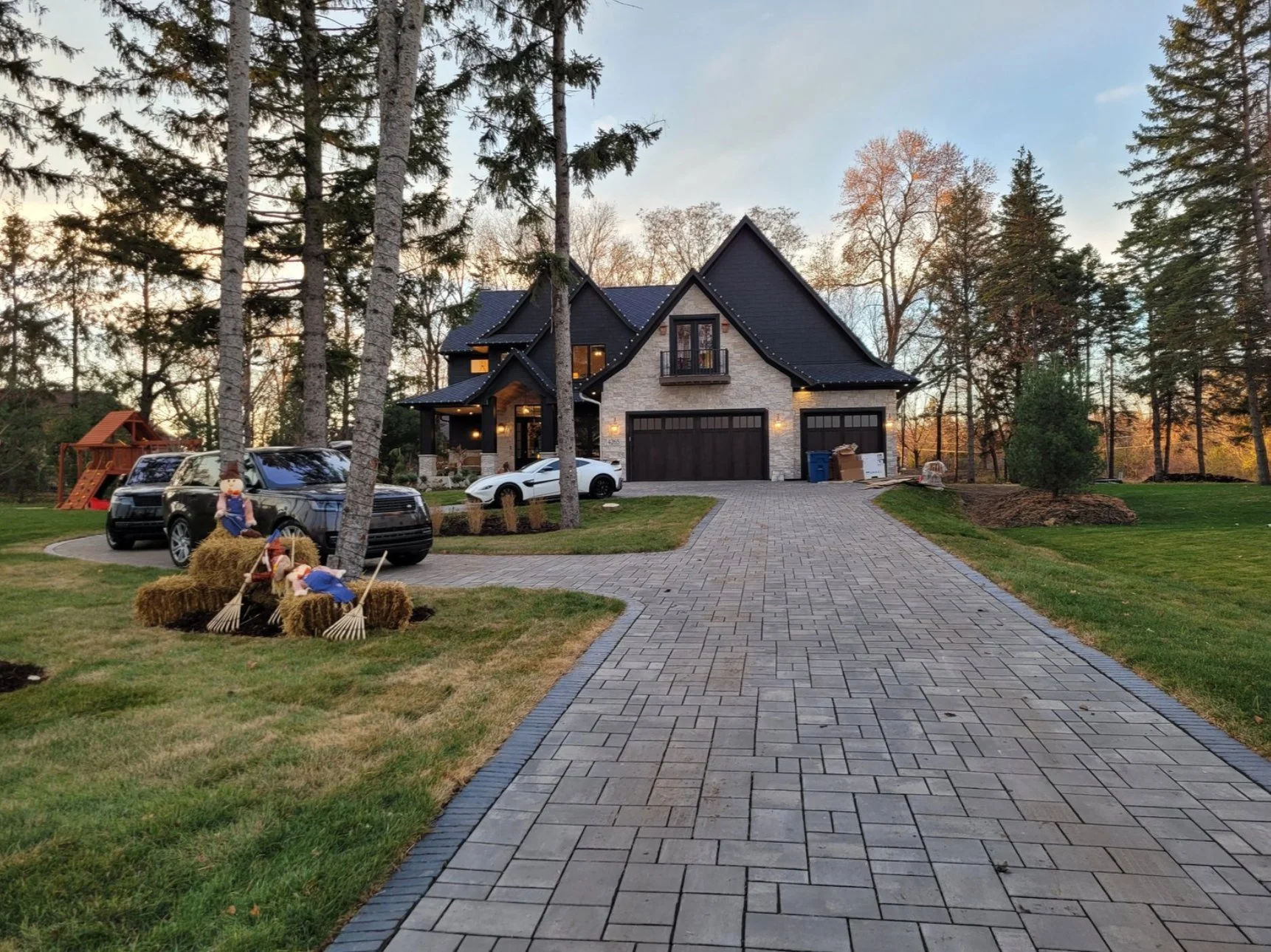 Unilock Paver Driveway & Walkway — Plymouth, MN — Heritage Outdoors