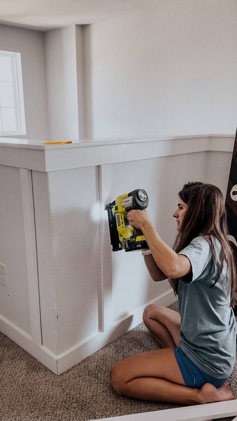 Upstairs Hallway Board & Batten – Love & Renovations