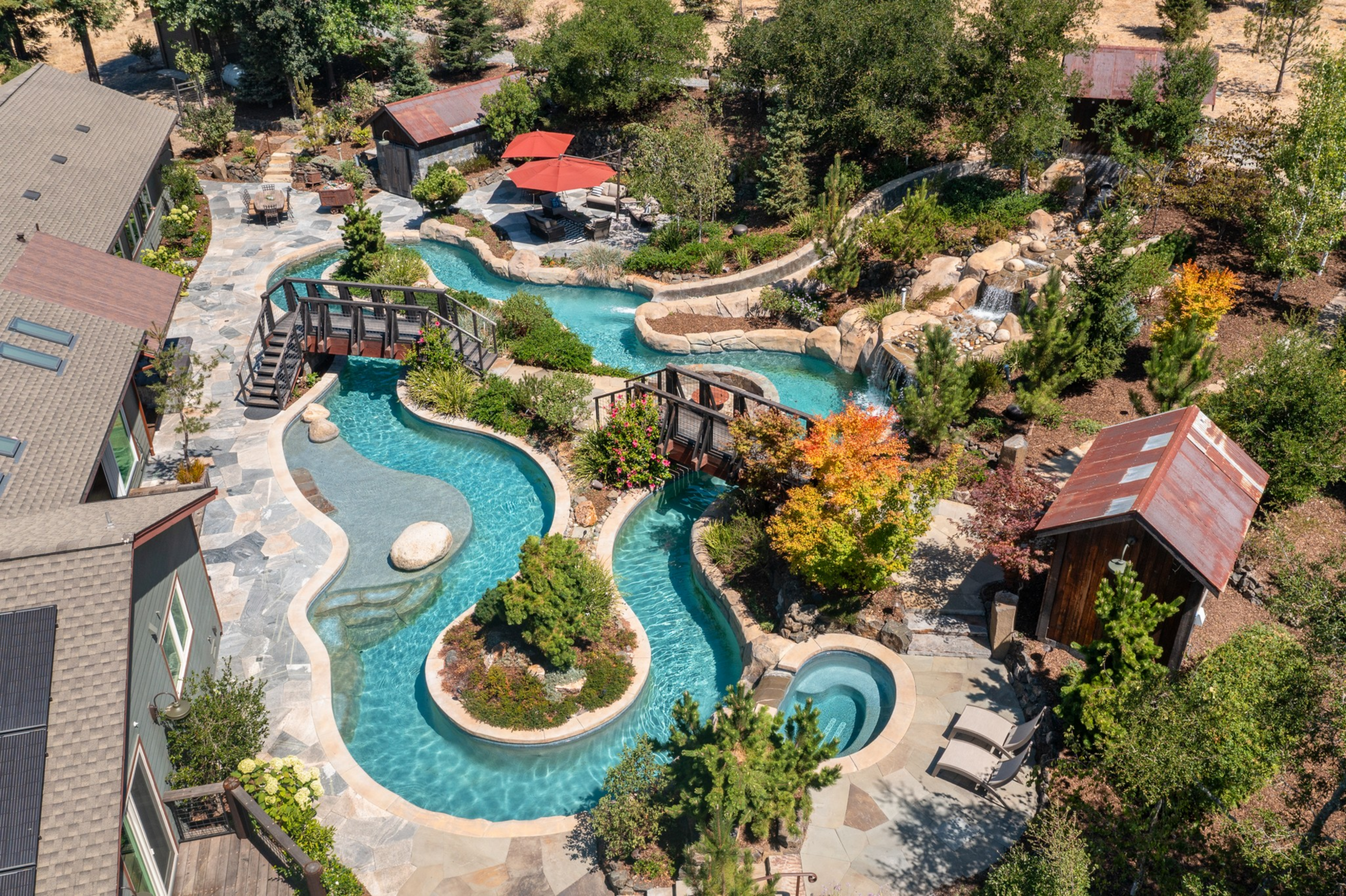Wine Country, lazy rivers, and llamas: Inside the viral $3M estate with its own water park | The San Francisco Standard