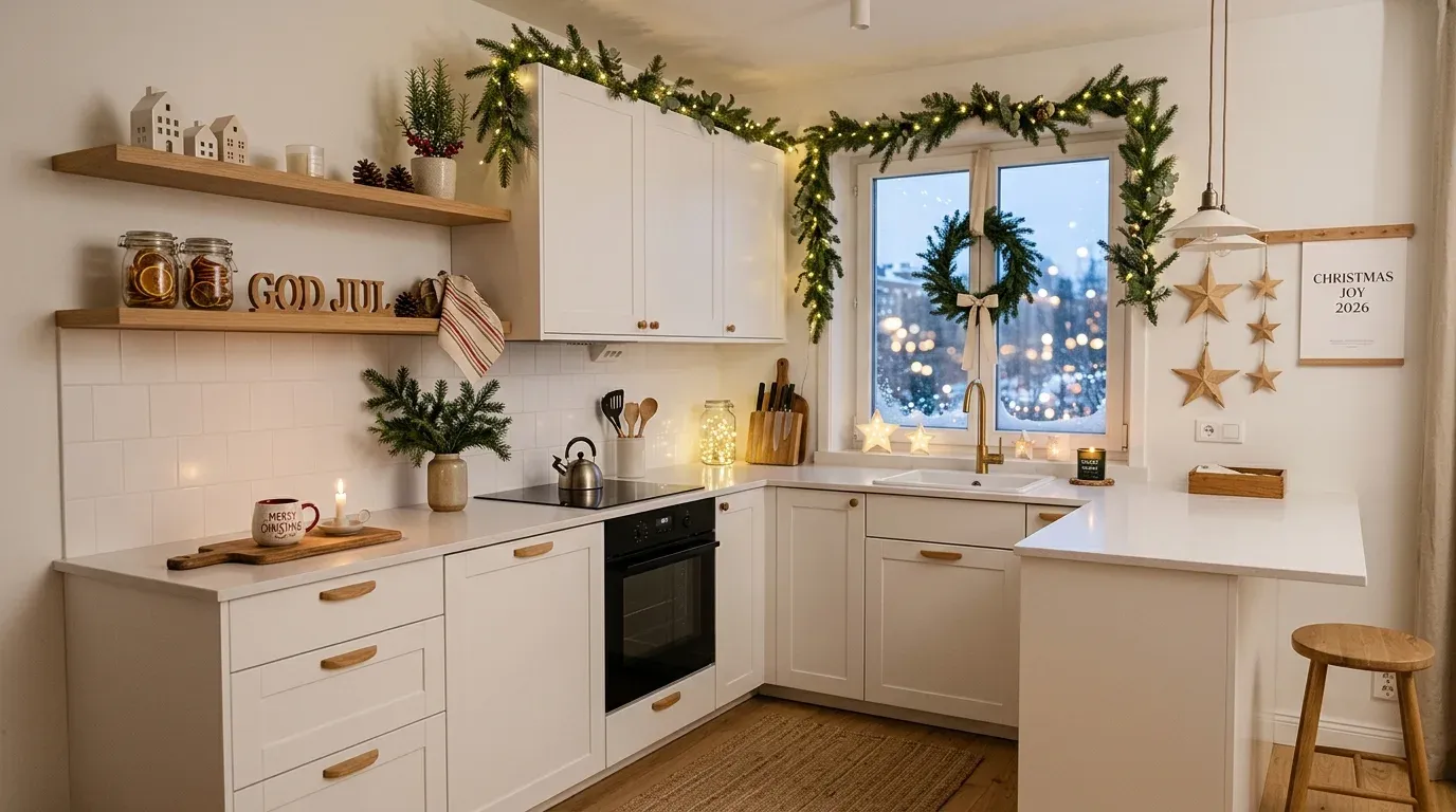 10 Christmas Kitchen Decor Ideas to Warm Homes in 2026 Today |  CompactDecorHub | CompactDecorHub