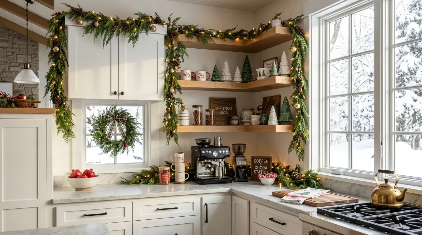 10 Christmas Kitchen Decor Ideas to Warm Homes in 2026 Today |  CompactDecorHub | CompactDecorHub