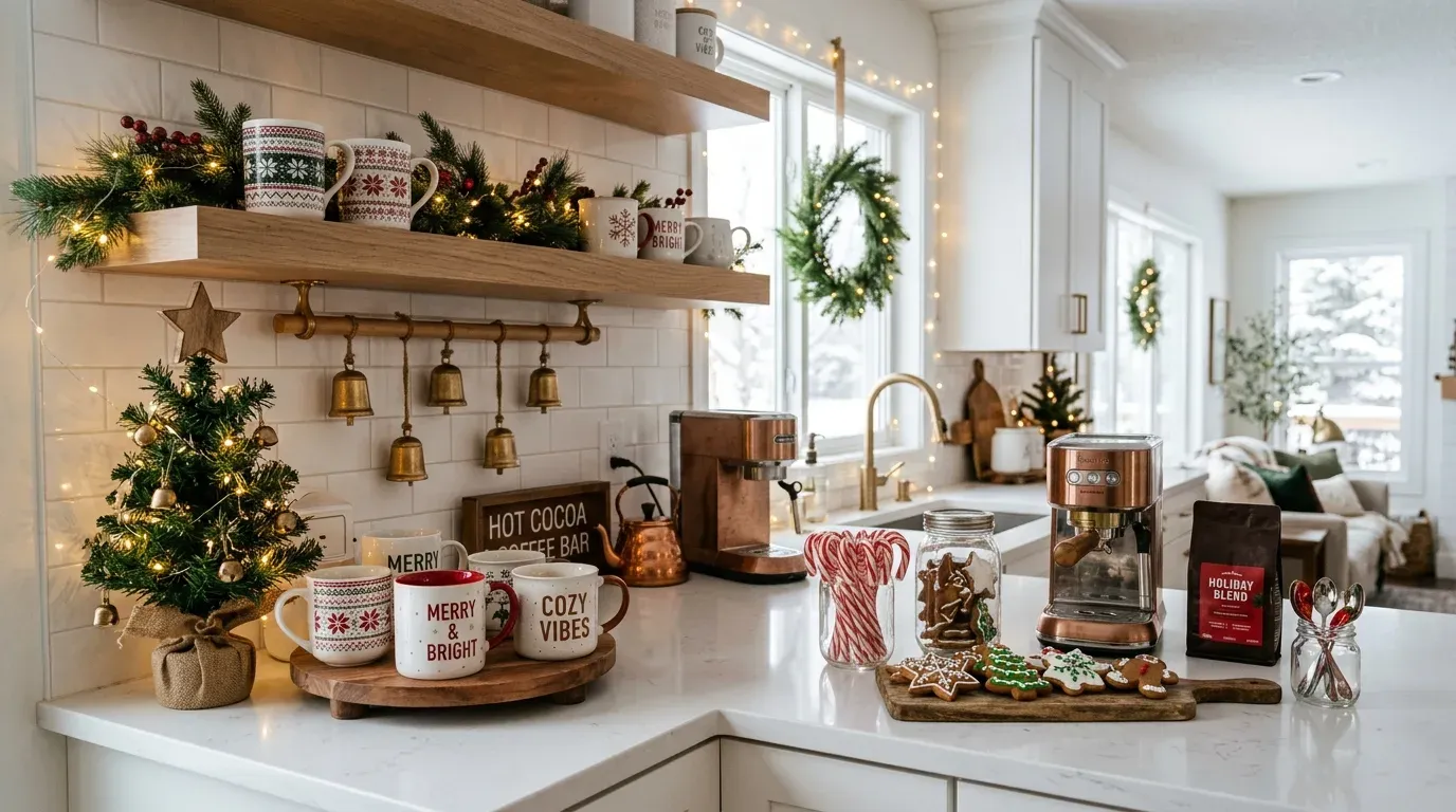 10 Christmas Kitchen Decor Ideas to Warm Homes in 2026 Today |  CompactDecorHub | CompactDecorHub